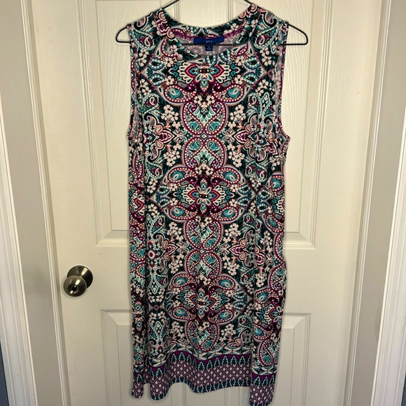 NWT Apt. 9 Mid Length Swing Dress with Pockets - Picture 1 of 5